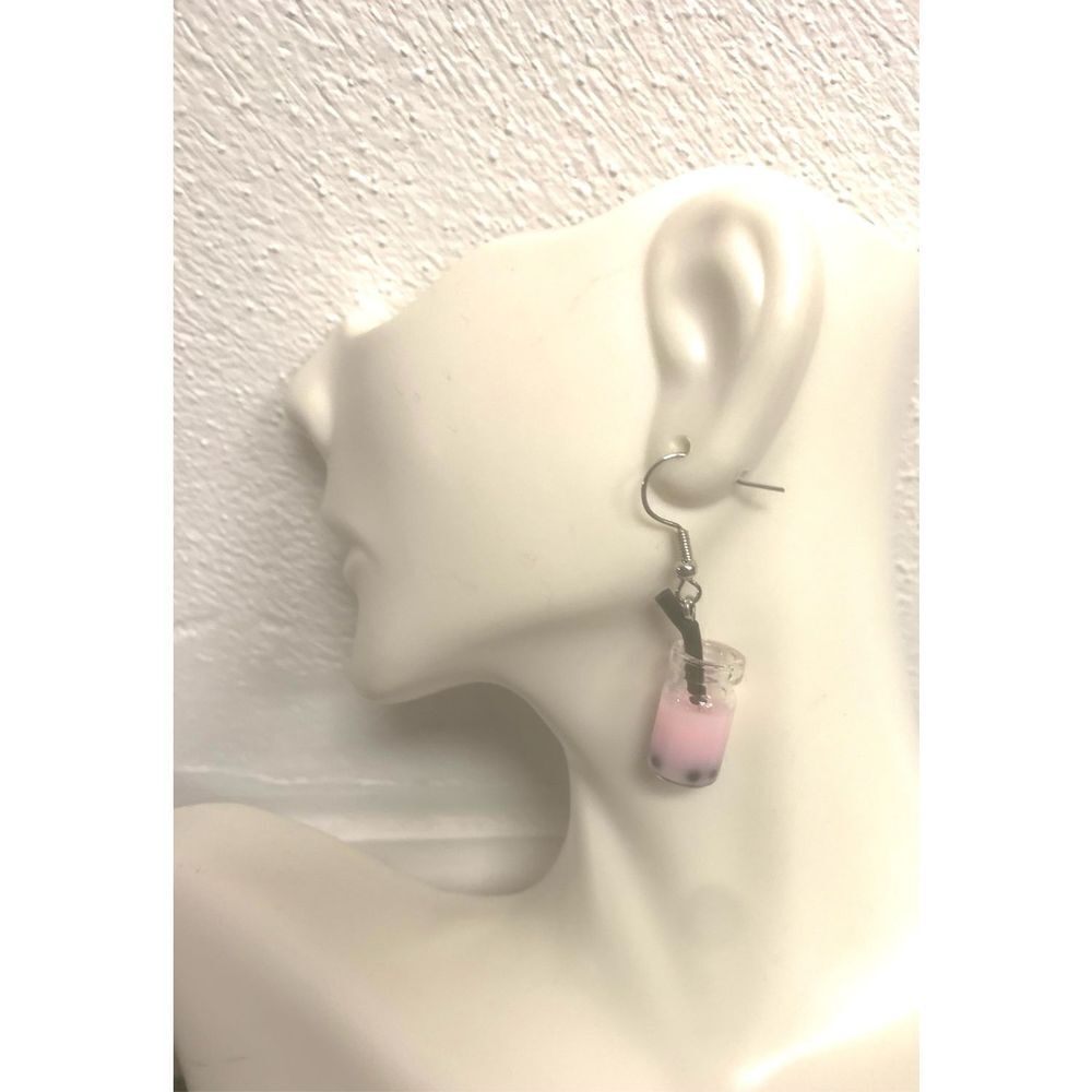 Boba Tea Statement Earrings